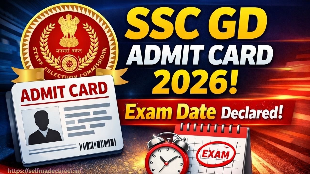 SSC GD Exam Date 2026