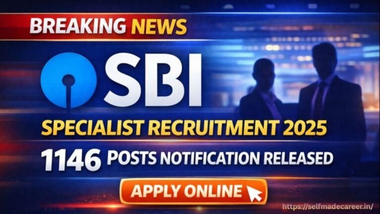 SBI Specialist Recruitment 2025