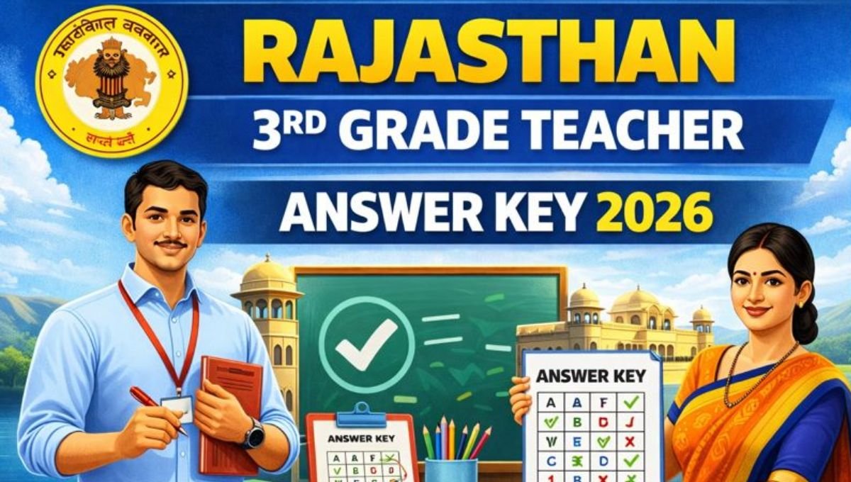 Rajasthan 3rd Grade Teacher Answer Key 2026